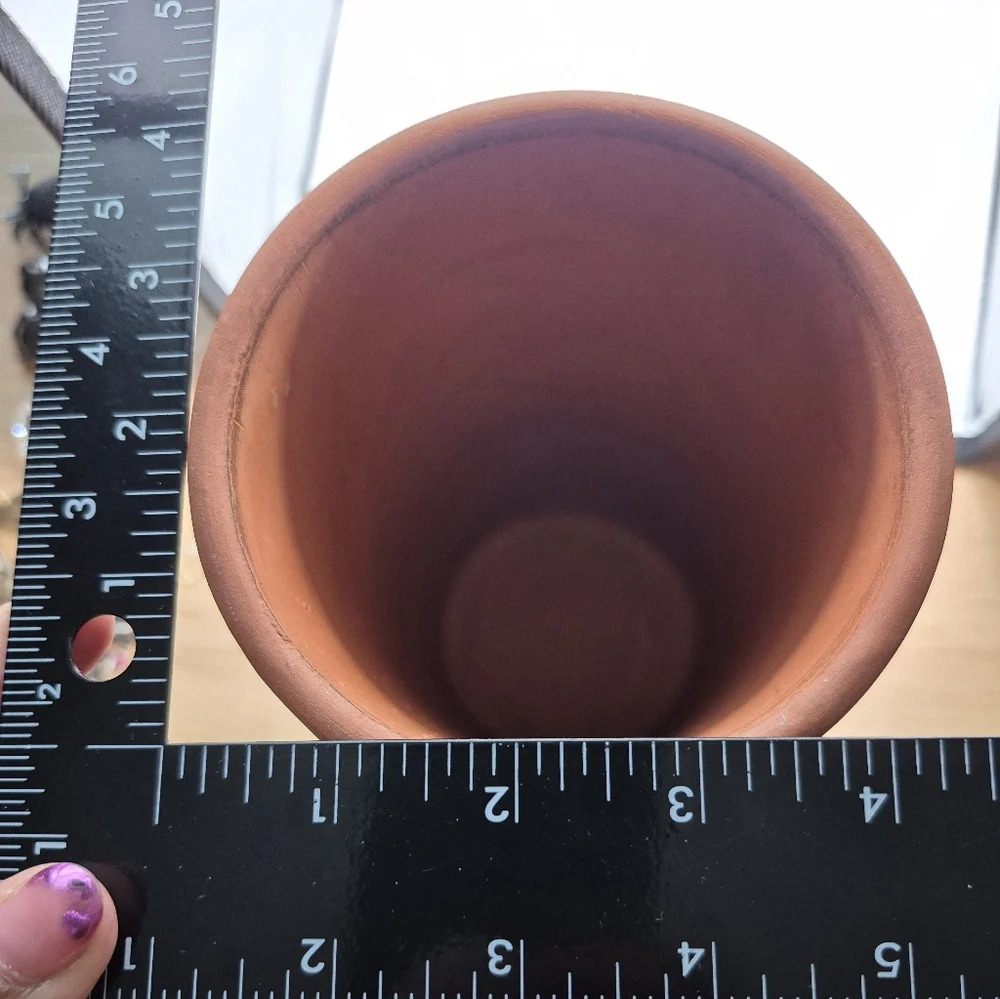 Gourmet Topf USA Terracotta Wine Bucket Grape Design
